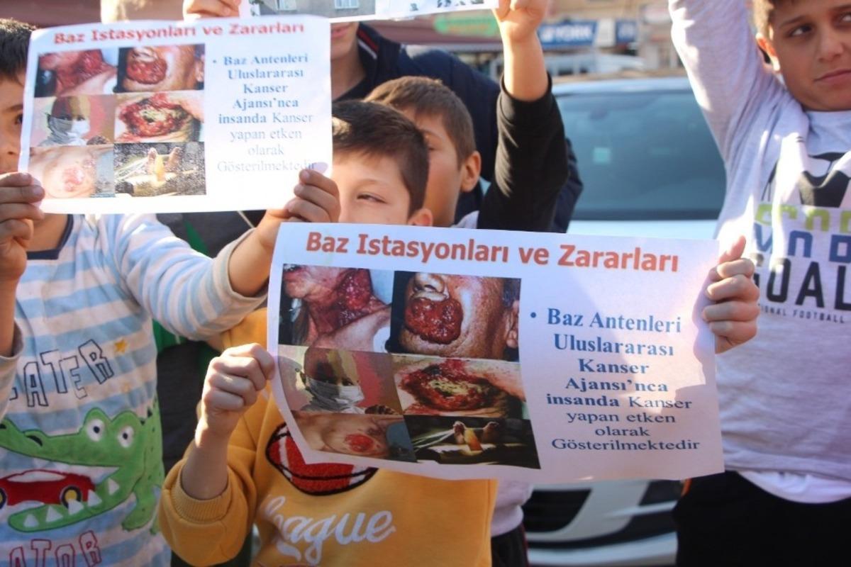 Antalya&rsquo;da &rsquo;baz istasyonu&rsquo; tepkisi