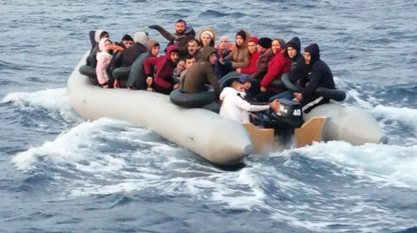 Kuşadası’nda 31 düzensiz göçmen yakalandı