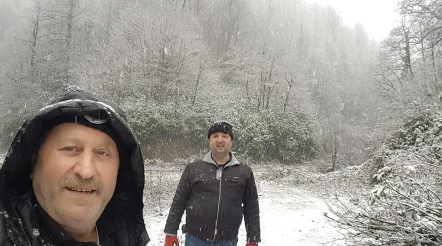 Ak&ccedil;akoca&rsquo;da ilk kar y&uuml;ksek kesimlere d&uuml;şt&uuml;