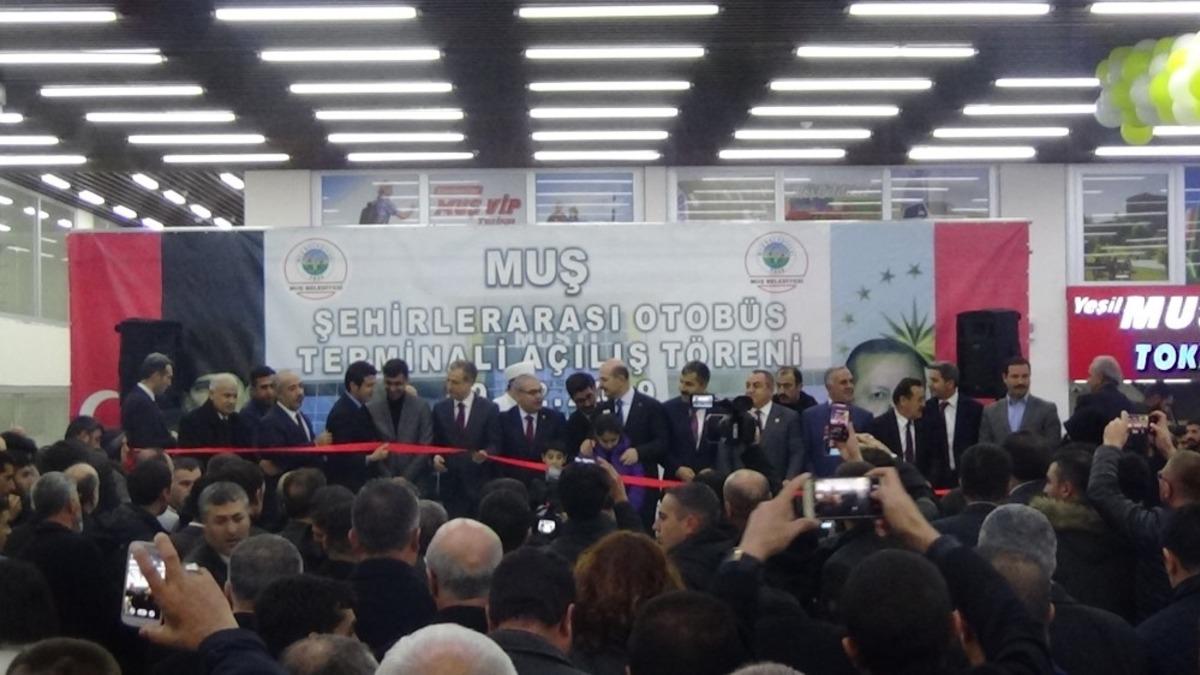 İ&ccedil;işleri Bakanı Soylu, MUŞTİ&rsquo;nin a&ccedil;ılışını yaptı