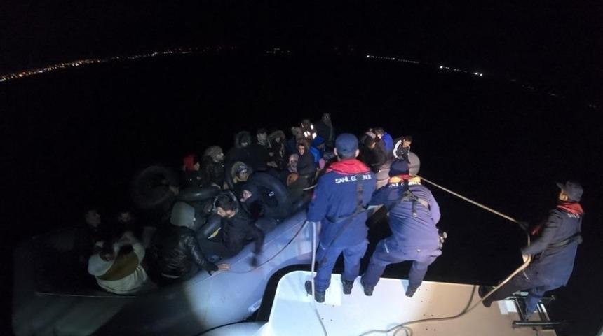 Aydın&rsquo;da 76 d&uuml;zensiz g&ouml;&ccedil;men yakalandı