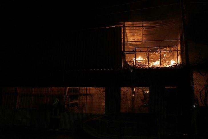 Fethiye sanayisinde korkutan yangın G2