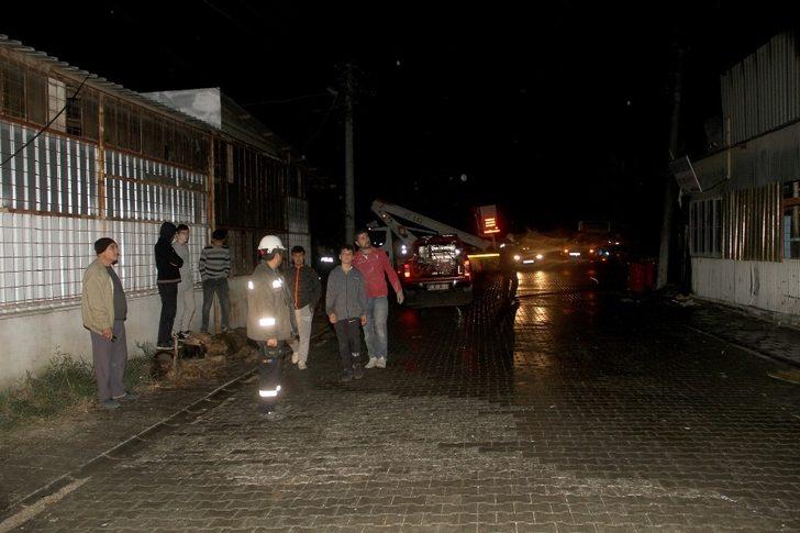 Fethiye sanayisinde korkutan yangın G5