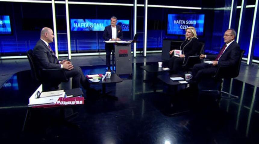 Bakan Soylu'dan canlı yayında &ouml;nemli a&ccedil;ıklamalar: Narko ter&ouml;r kapsamında bu yıl 43 milyon k&ouml;k kenevir yakaladık