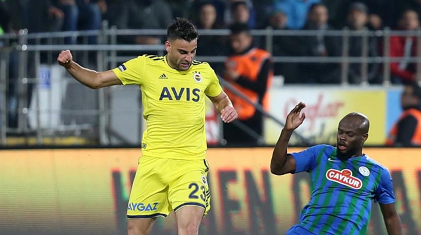 Fenerbahçeli futbolculardan Ç. Rizespor maçının ardından açıklamalar