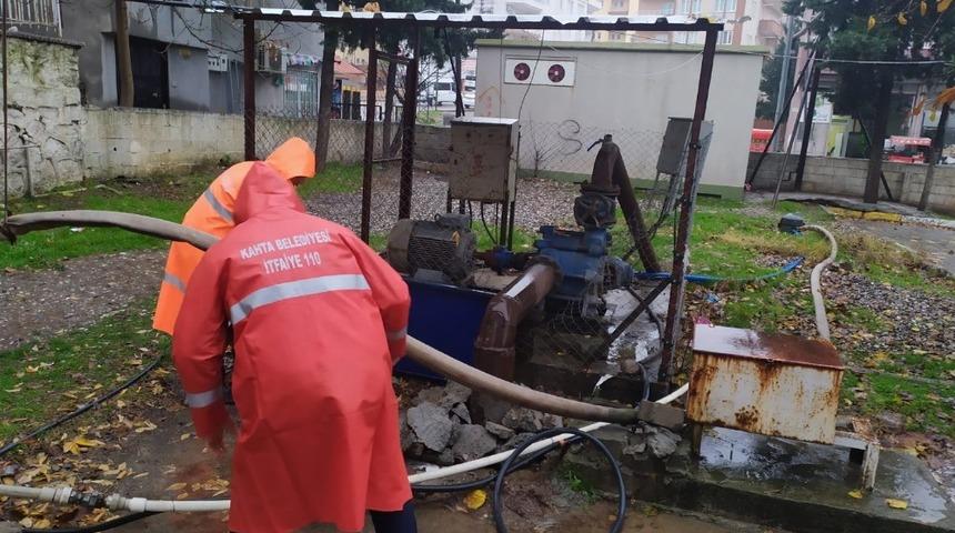 İtfaiyenin dolum havuzuna bakım