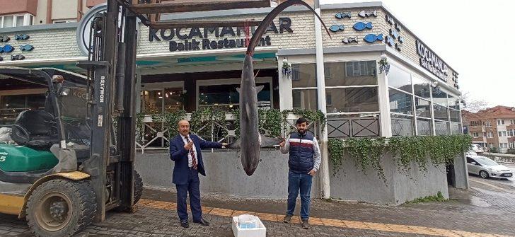 Balıkçıların ağına takıldı! Tam 200 kilo G3