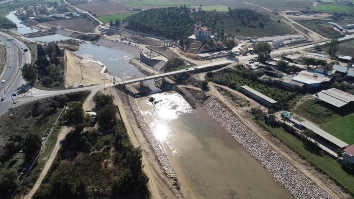 &Ccedil;ine &Ccedil;ayı Islah Projesi ile 10 bin dekar tarım arazisi taşkınlardan korunacak
