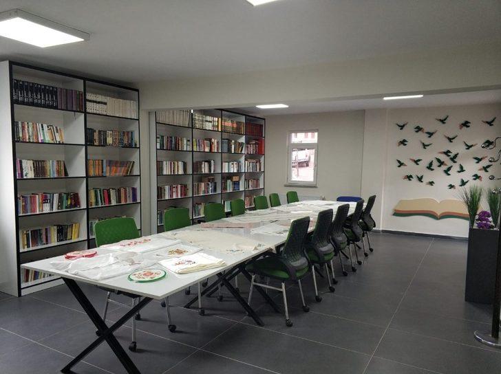 DAP’ın desteğiyle yapılan, Akıncılar Halk Kütüphanesi hizmete açıldı G2