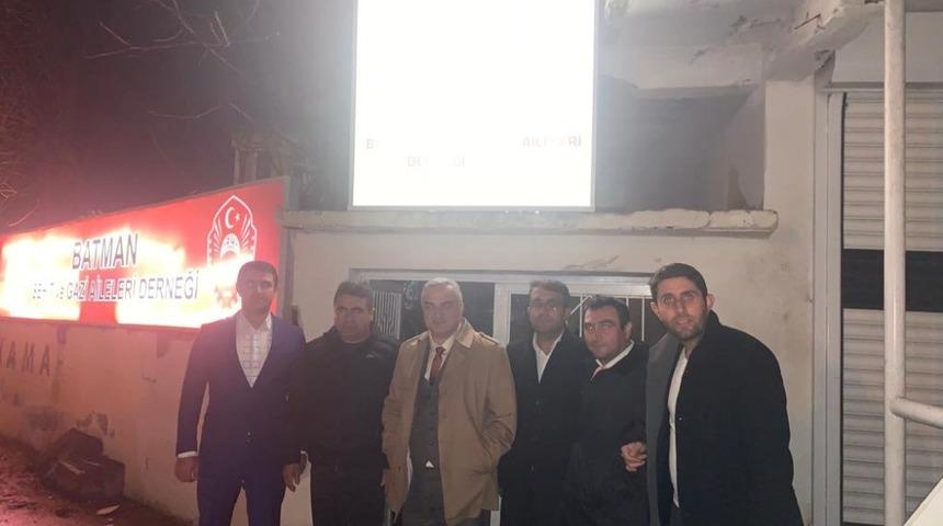 K&uuml;lek&ccedil;i, şehit ve gazi aileleri derneğini ziyaret etti