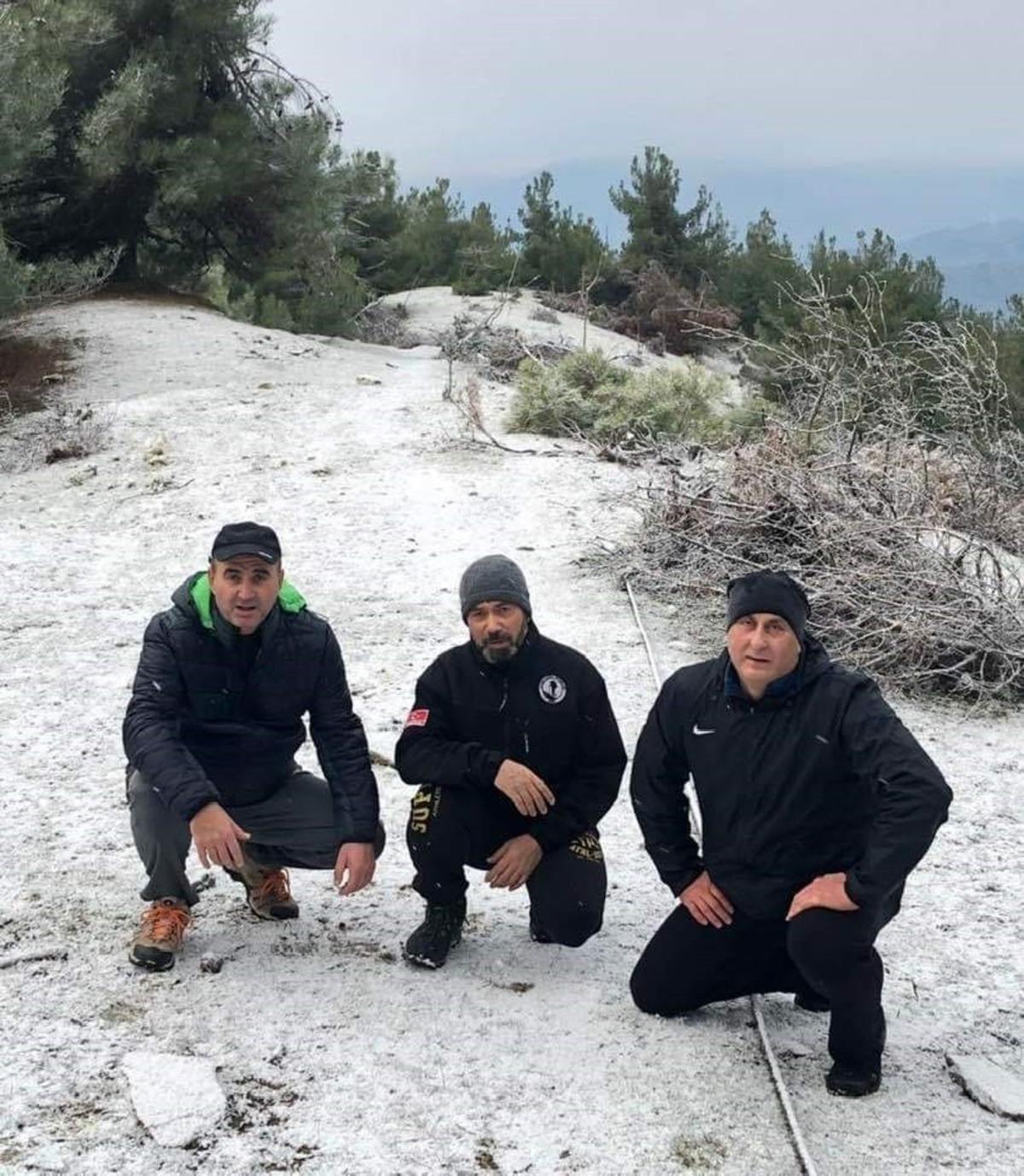 Aydınlılar hafta sonu kar g&ouml;rmeye gitti