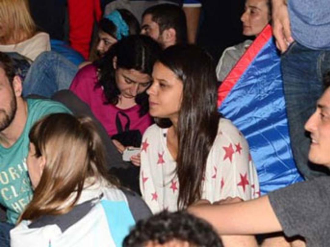 Gezi Parkı'na &ccedil;adır kurdu