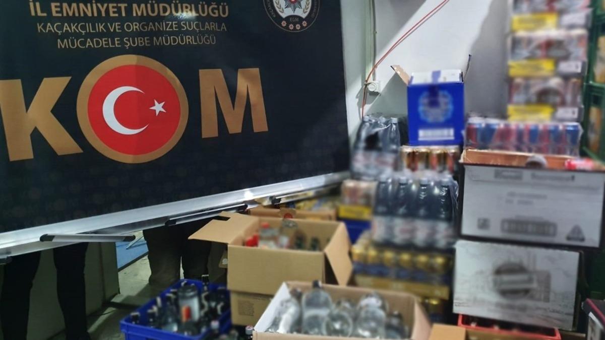 Kırıkkale&rsquo;de tekel bayisine operasyon