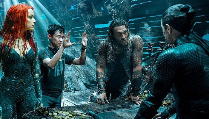 Yönetmen James Wan, Aquaman’in yıldönümünde yeni kamera arkası fotoğrafları paylaştı
