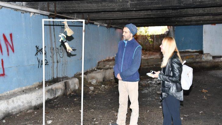 MEÜ öğrencileri, Müftü Köprüsü altında sergi açtı G3