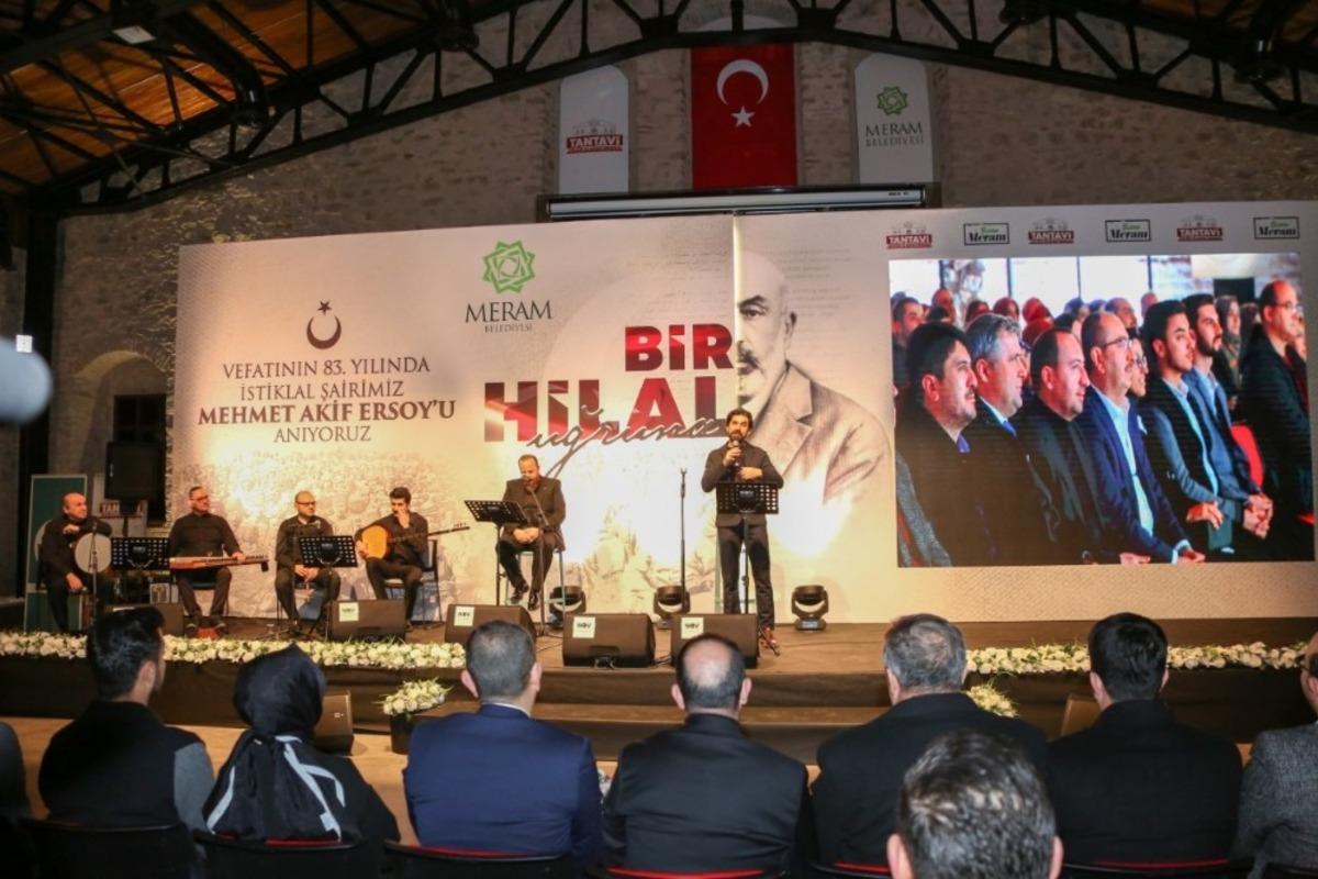Meram Belediyesinden milli şair Mehmet Akif&rsquo;i anma programı