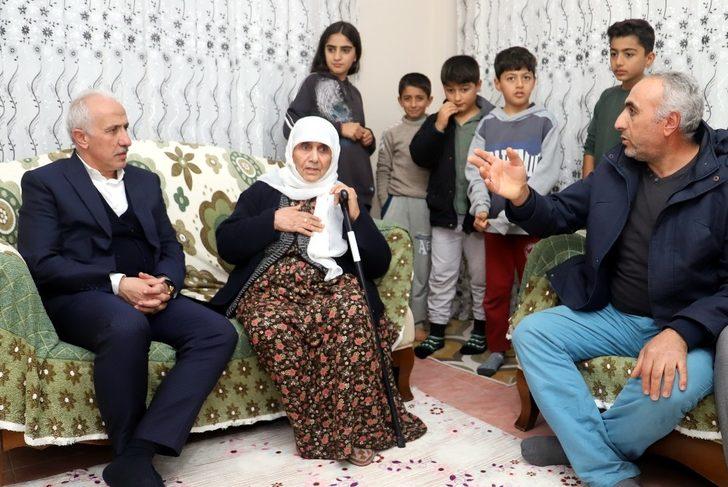 Başkan Gültak, terör mağduru aileye sahip çıktı G1