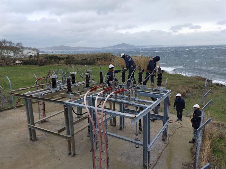 Marmara Adası'nda jeneratörler çalışmaya başladı G5