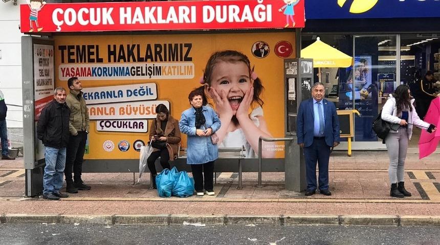 Mersin&rsquo;de &rsquo;&ccedil;ocuk hakları durağı&rsquo;nın ikincisi de hizmete girdi