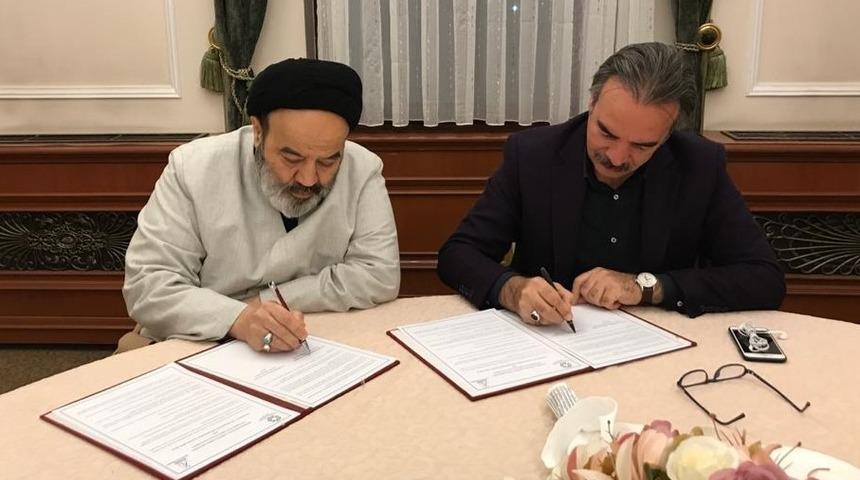 NEV&Uuml; ile İran Dinler ve Mezhepler &Uuml;niversitesi arasında ikili işbirliği protokol&uuml; imzalandı