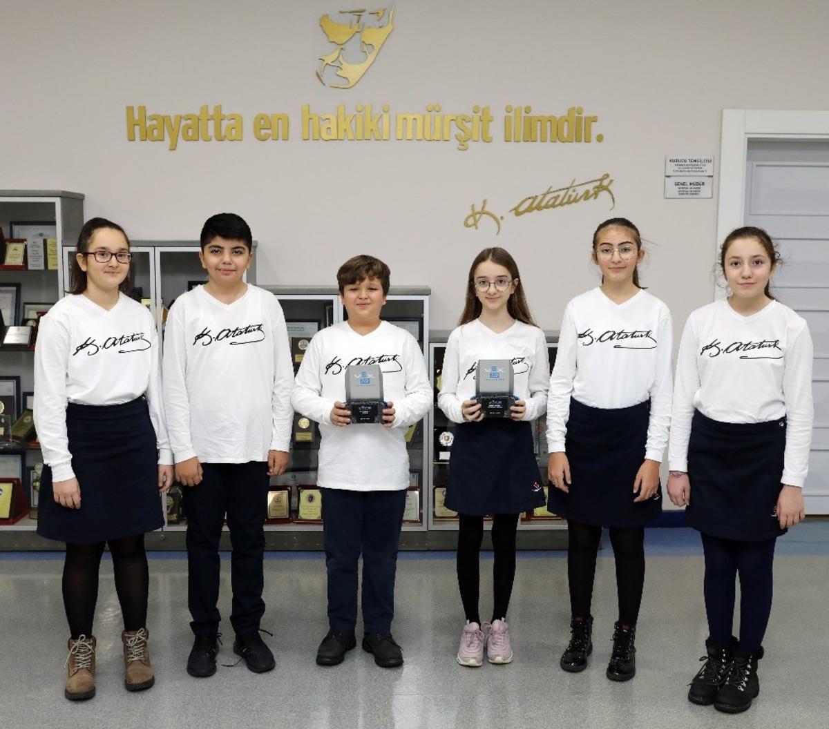 SANKO Okulları&rsquo;ndan VEX IQ Turnuvasında &ouml;nemli başarı