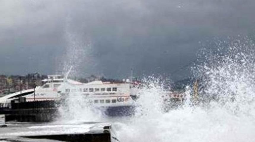 Son dakika! İDO ve BUDO'dan fırtına iptalleri
