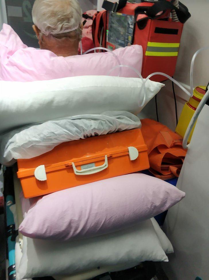 Hastaların kırık sedyelerde taşınmasına tepki G4