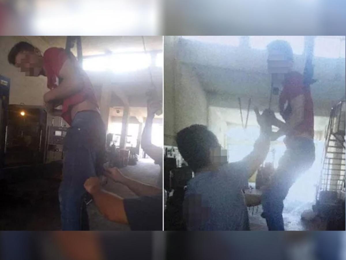 &Ccedil;ırak palangayla iş yerinin tavanına asılmıştı! Kendini b&ouml;yle savundu