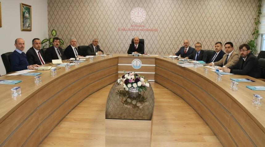 K&uuml;tahya&rsquo;da 2019 eğitim-&ouml;ğretim yılı değerlendirme toplantısı