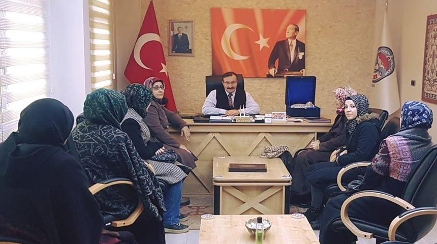 Kadın girişimcilerden Başkan Doğan&rsquo;a teşekk&uuml;r ziyareti