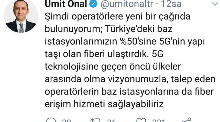 T&uuml;rk Telekom CEO&rsquo;su ortak altyapı &ccedil;ağrısı yaptı