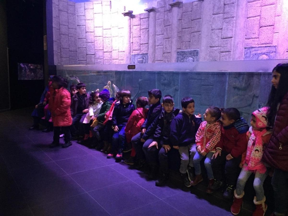 &Ccedil;ocuklara akvaryum s&uuml;rprizi