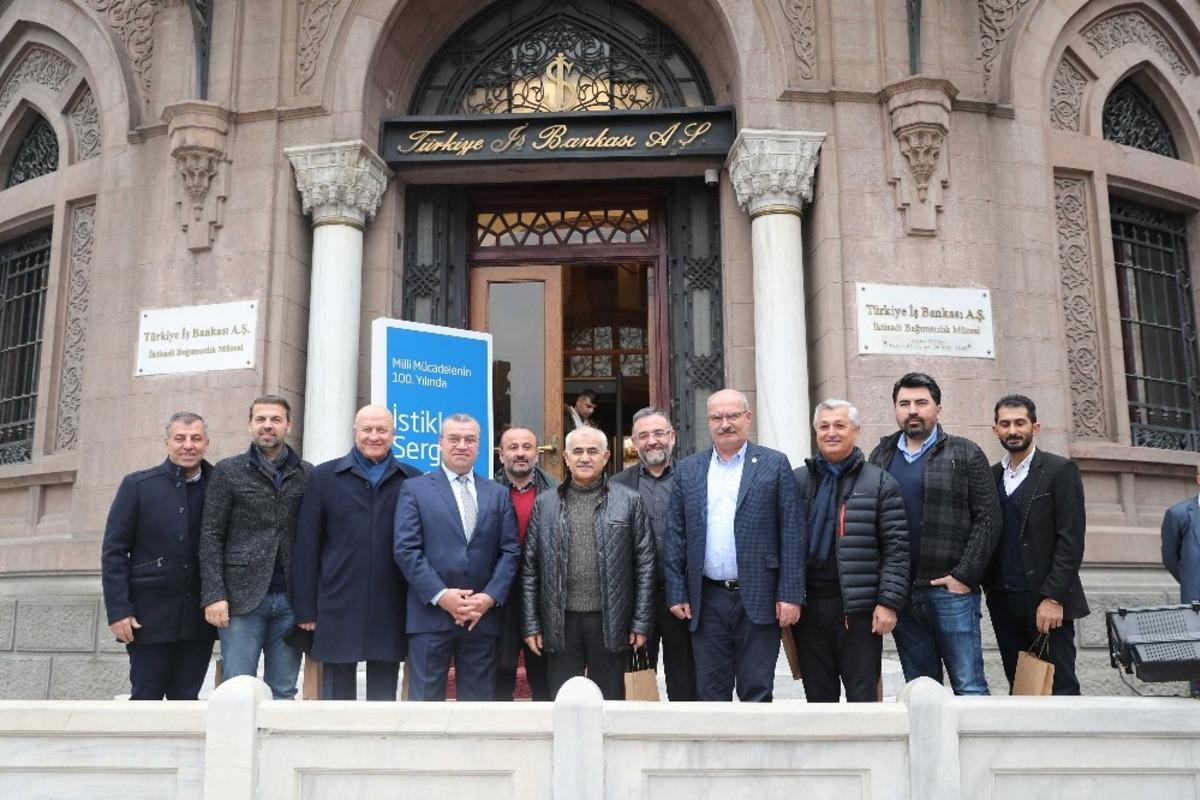 ATO heyeti, İş Bankası İktisadi Bağımsızlık M&uuml;zesi&rsquo;nde