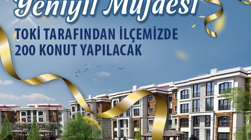 Sivrihisar&rsquo;a TOKİ&rsquo;den yeni yıl m&uuml;jdesi