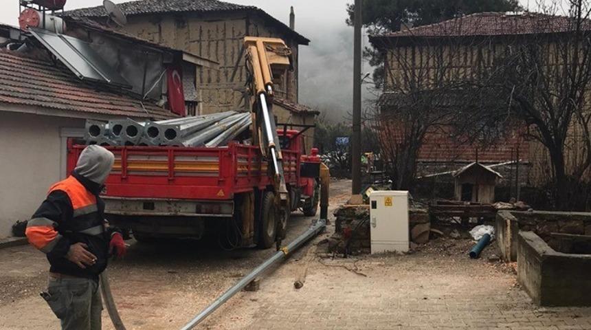 Bayırk&ouml;y&rsquo;de elektrik telleri yer altına alınıyor