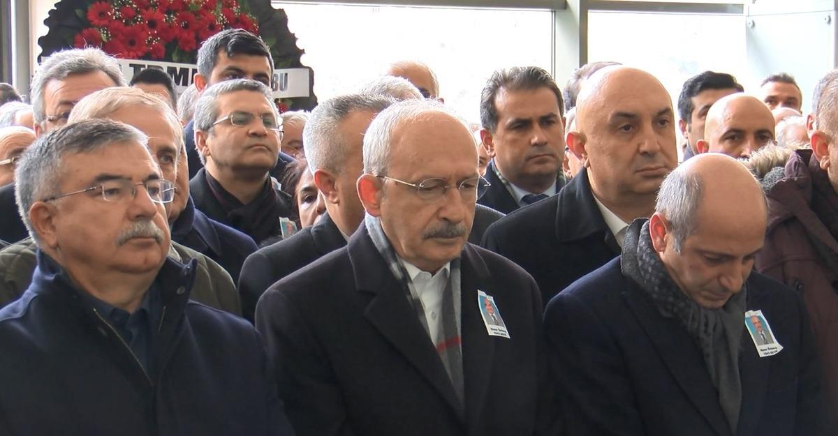 CHP'li vekilin acı g&uuml;n&uuml;! Kılı&ccedil;daroğlu da cenaze t&ouml;renine katıldı