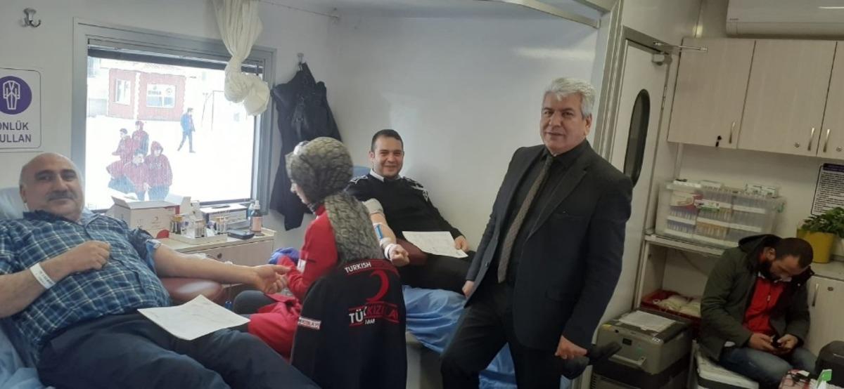 Yakutiye Anadolu Lisesi&rsquo;nde kan bağışı kampanyası