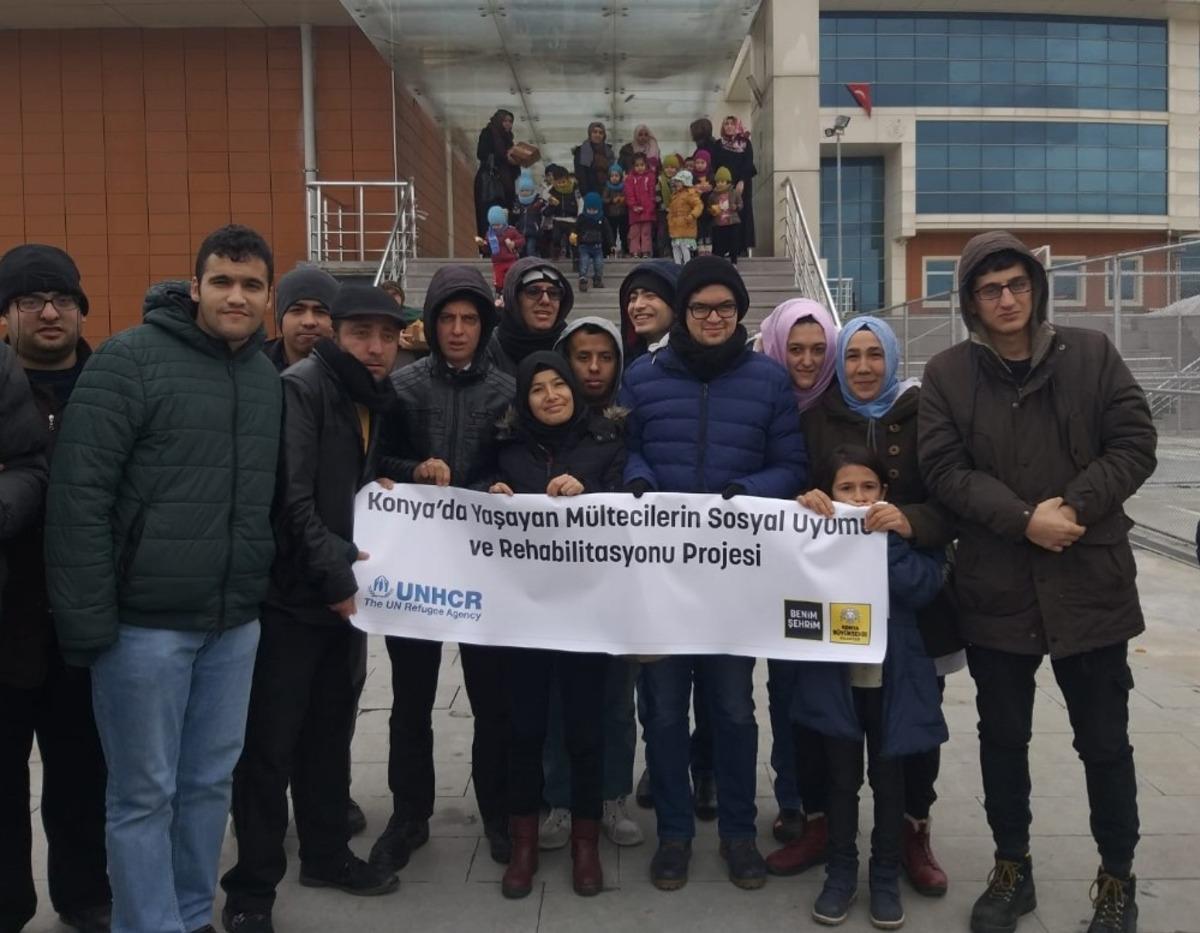 Konya B&uuml;y&uuml;kşehir&rsquo;den m&uuml;lteci &ccedil;ocuklar i&ccedil;in etkinlik