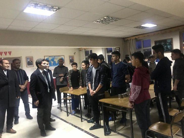 Kaymakamdan pansiyon denetimi G1