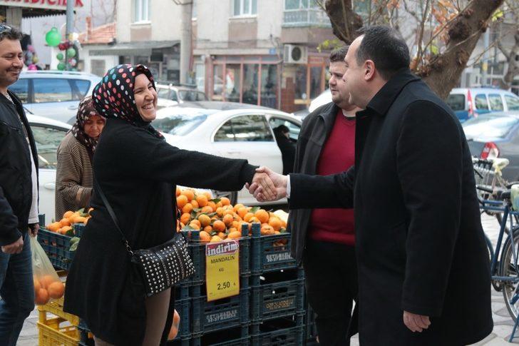 Başkan Besim Dutlulu, esnafın yeni yılını kutladı G1