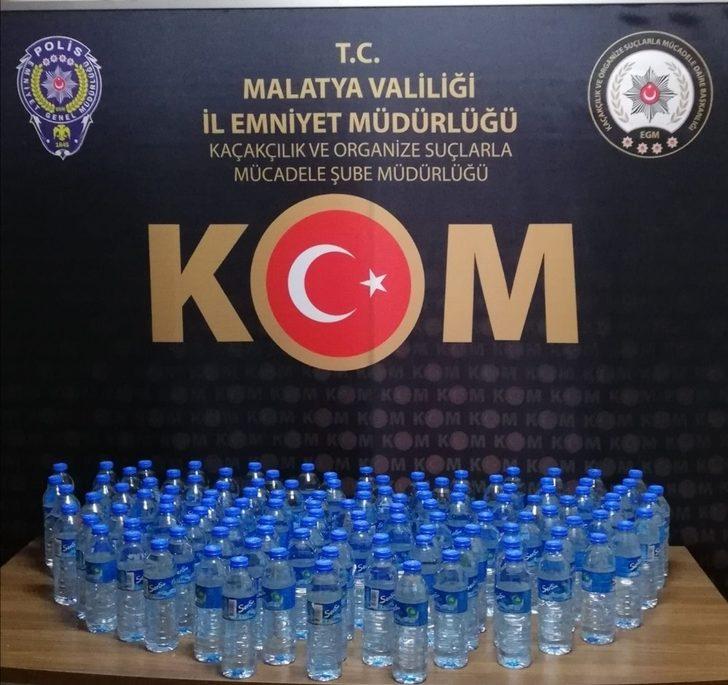 Malatya’da 3 bin 560 litre sahte içki ele geçirildi G3