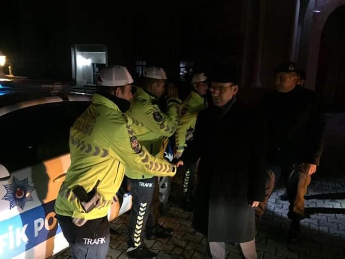 S&ouml;ke Kaymakamı Kurtbeyoğlu yeni yılı sahada karşıladı