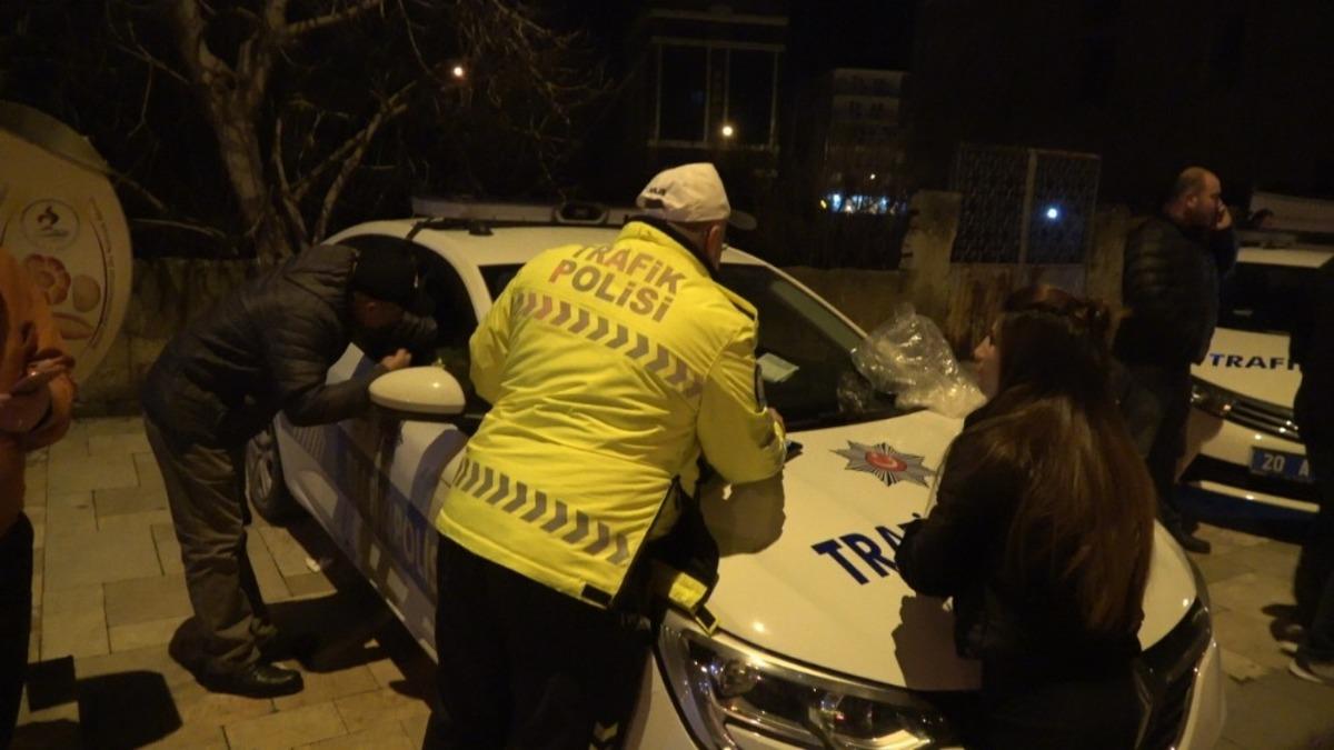 Alkoll&uuml; ara&ccedil; kullanırken yakalanan s&uuml;r&uuml;c&uuml;den ilgin&ccedil; a&ccedil;ıklama