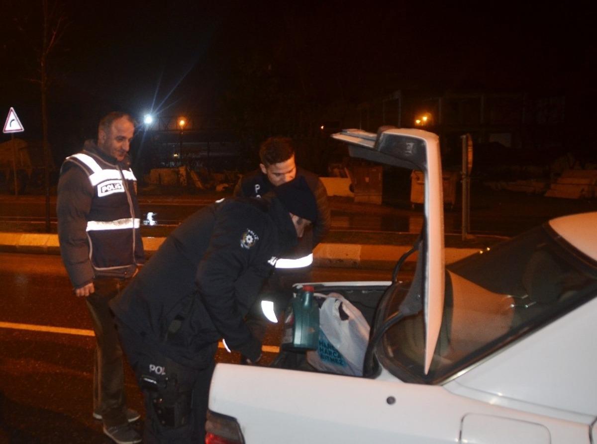 Bafra polisi yılbaşında su&ccedil;a g&ouml;z a&ccedil;tırmadı