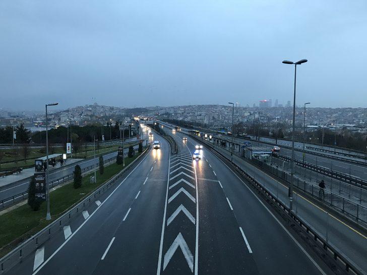 İstanbul'da 2020'nin ilk günü yollar boş kaldı G2