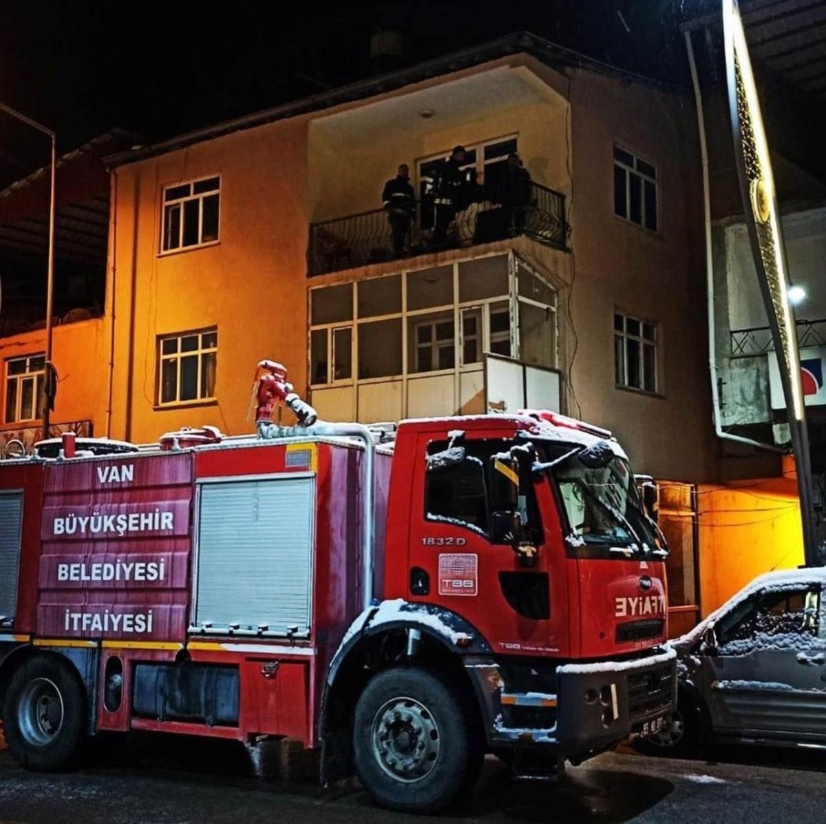 &Ccedil;atak&rsquo;ta ev yangını