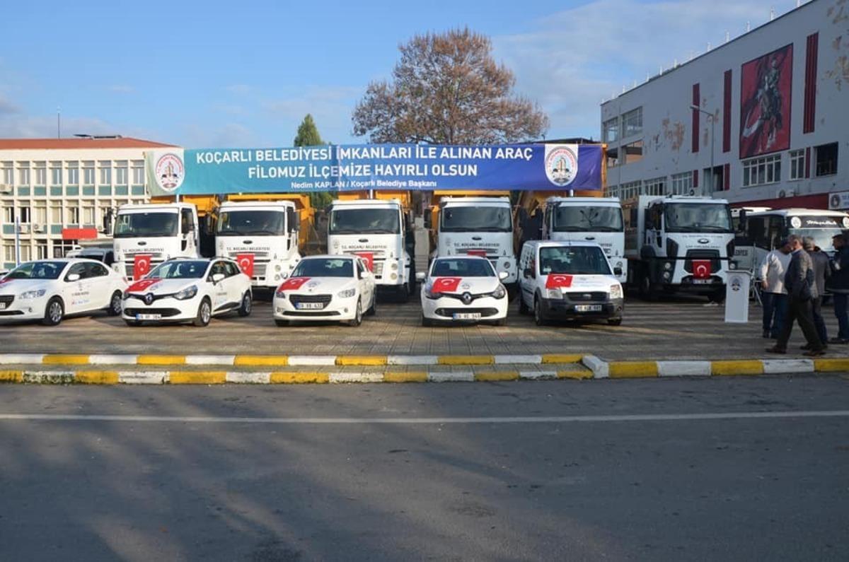 Ko&ccedil;arlı Belediyesi ara&ccedil; filosunu genişletiyor