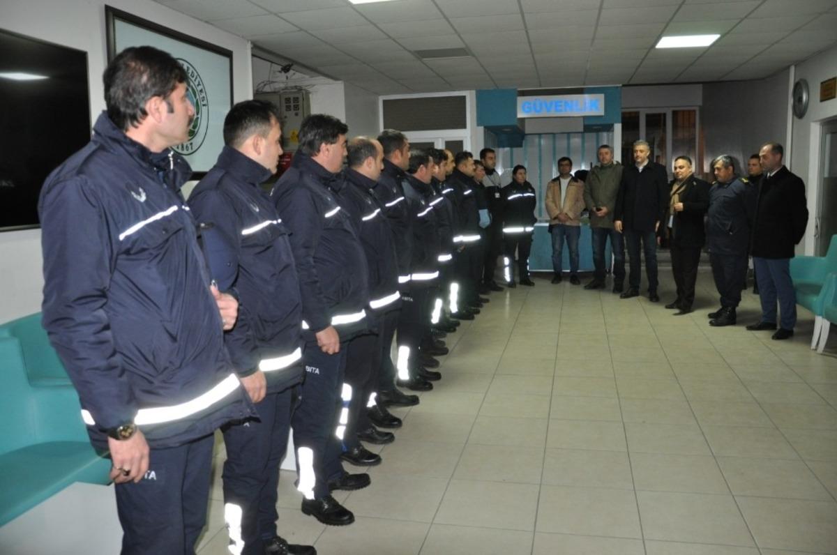 Başkan Bi&ccedil;er&rsquo;den yılbaşı denetimi