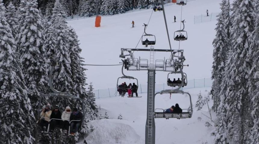 Ilgaz Dağı Kayak Merkezi yılbaşına yüzde 100 dolulukla girdi
