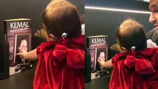 Ali Sunal'ı ağlatan an! Narin bebek dedesi Kemal Sunal'ı görünce bakın ne yaptı 